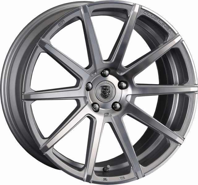CRIMSON CLUB LINEA MALDINI FF 20インチ 8.5J +35 5-114.3 シルバーポリッシュ 4本で送料無料 クリムソン クラブリネア マルディーニ FFの通販は