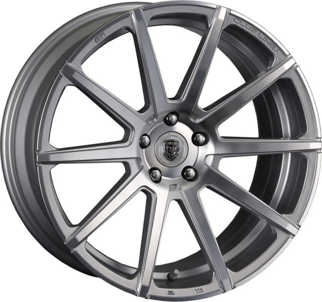 CRIMSON CLUB LINEA MALDINI FF 20インチ 8.5J +35 5-120 シルバーポリッシュ 4本で送料無料 クリムソン クラブリネア マルディーニ FF