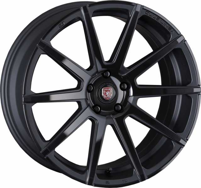 CRIMSON CLUB LINEA MALDINI FF 20インチ 8.5J +43 5-114.3 マットブラック グロスコートトップ 1台分/4本セット クリムソン クラブリネの通販は
