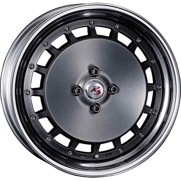 CRIMSON RS DP CUP MONOBLOCK 16インチ 5.5J +45 4-100 マットハイパー/ポリッシュリップ1台分/4本セット クリムソン RS DP CUP モノブロ