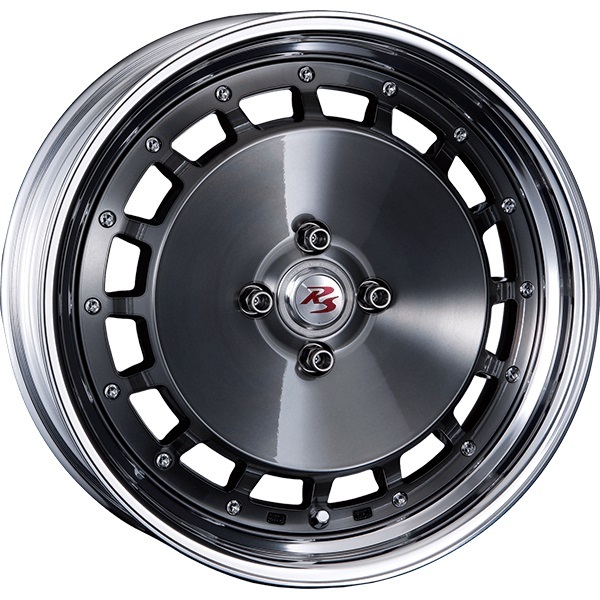 CRIMSON RS DP CUP MONOBLOCK 16インチ 6.5J +45 4-100 スモーククリア
