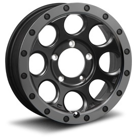 MLJ エクストリームJ XJ03 16インチ 6.0J -5 5-139.7 フラットブラック/スモークフランジXTREME-J XJ03 １台分/4本セット