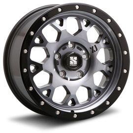 MLJ エクストリームJ XJ04 18インチ 8.0J +20 6-139.7 グロスブラックマシーン/スモーククリアXTREME-J XJ04 １台分/4本セット