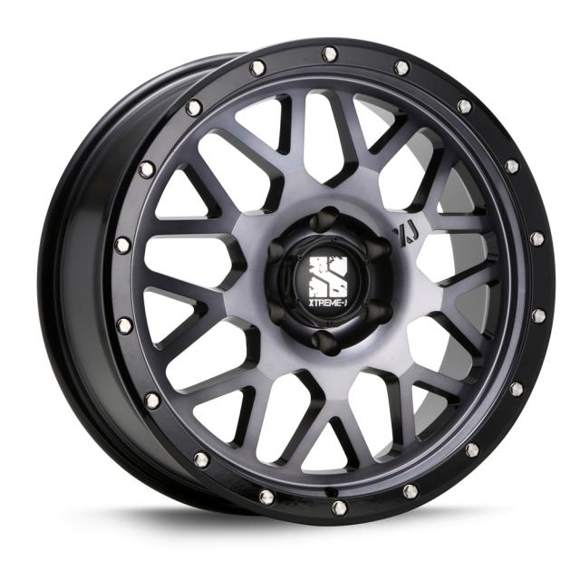 MLJ エクストリームJ XJ04 20インチ 8.5J +48 6-139.7 グロスブラックマシーン/スモーククリア4本で送料無料 XTREME-J XJ04 1本