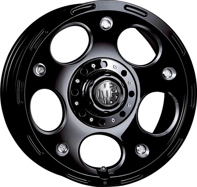 CRIMSON MG DEMON 16インチ 8.0J -4 5-150 ブラックサイドマシニング4本で送料無料 クリムソン マーテルギア デーモン