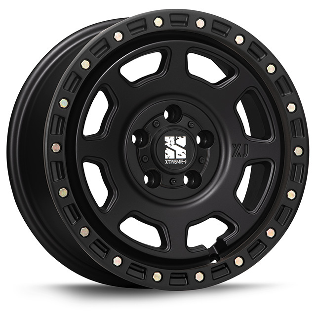 MLJ エクストリームJ XJ07 16インチ 7.0J +35 5-114.3 サテンブラック 
