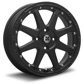 MLJ エクストリームJ 12インチ 4.00B +42 4-100 フラットブラック4本で送料無料 XTREME-J 1本