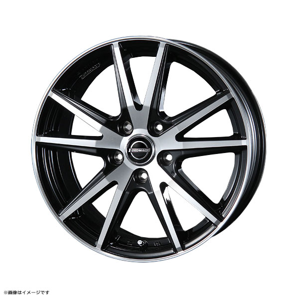 BLEST EUROMAGIC LANCE STP 16インチ 6.5J +53 5-114.3 ブラックポリッシュ 4本で送料無料 ブレスト ユーロマジック ランスSTP 1本