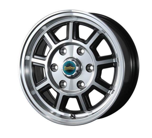 BLEST Beat Stage KS-C 15インチ 6.0J +35 6-139.7 ブラックポリッシュ 4本で送料無料 ブレスト ビートステージ KS-C 1本の通販は 13,535円