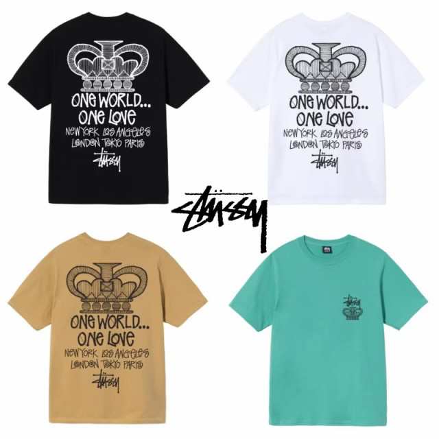 ステューシー STUSSY ONE WORLD TEE Tシャツ 半袖 メンズ 並行輸入品 1904781の通販はau PAY マーケット  サンレート通販 au PAY マーケット－通販サイト