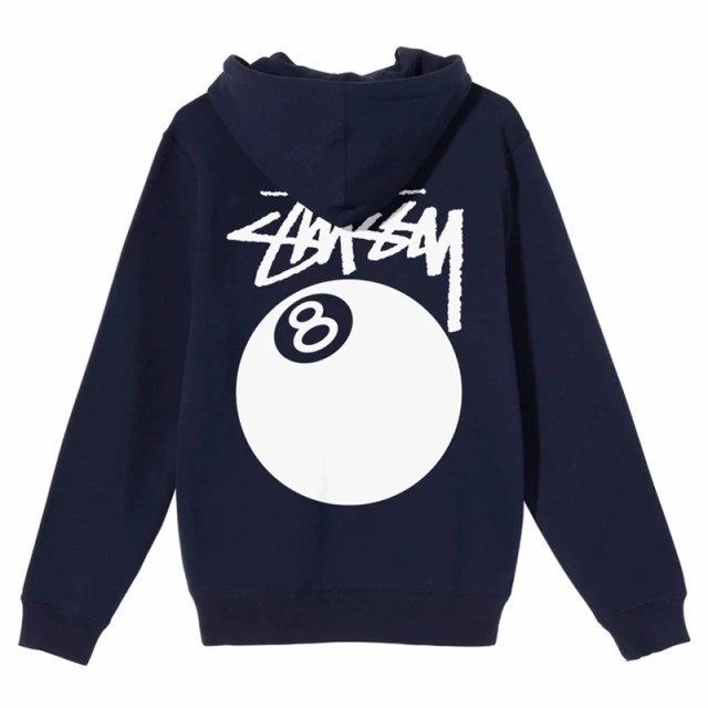 ステューシー 8 BALL ZIP HOOD スウェット パーカー - パーカー