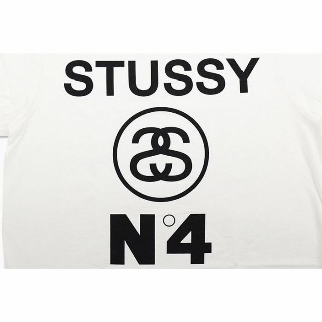 STUSSY ステューシーTシャツ No.4 ナンバーロゴ 半袖 Tシャツ - T