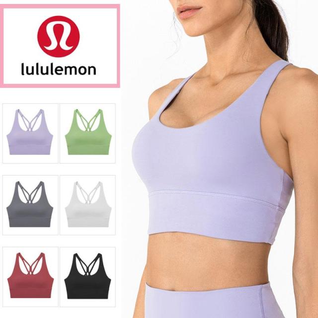 lululemon ルルレモン トレーニング ウェア フィットネスブラジャー クロス 細肩 美背 速乾し 通気 スポーツ ヨガ レディース