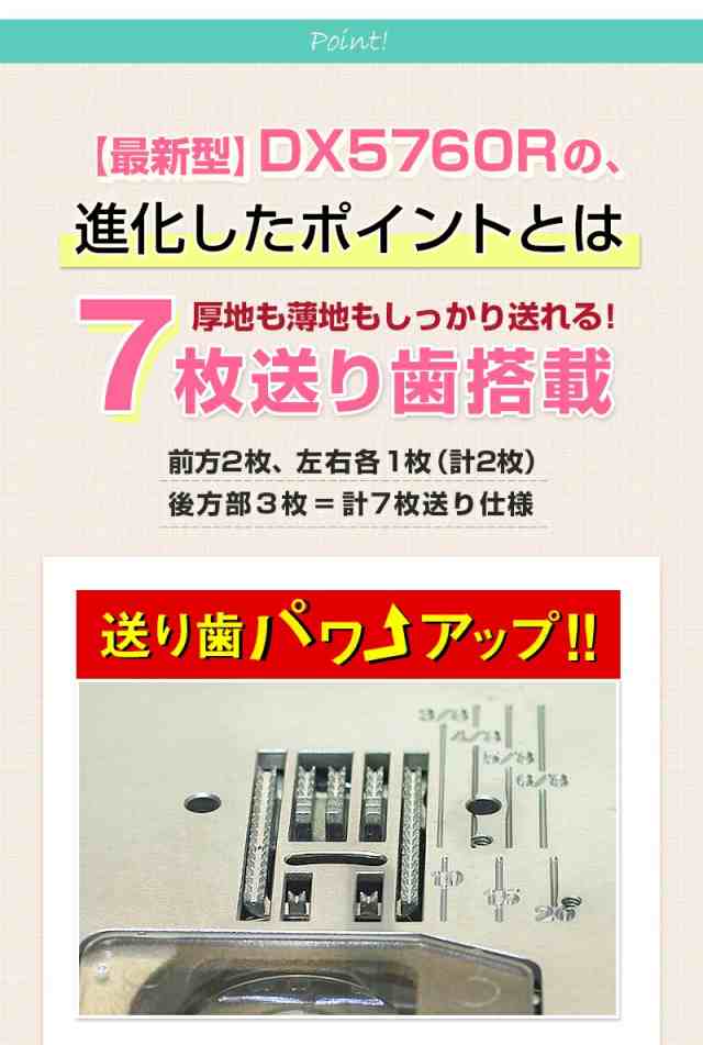 シンガーミシン モニカピクシーDX5760R【レビューを書いて5年保証！】の通販はau PAY マーケット - ミシン買うならミシンジャパン☆レビューで 保証5年！ | au PAY マーケット－通販サイト