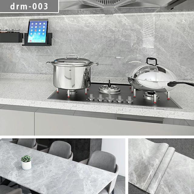 粘着 壁紙シール 大理石調 はがせる壁紙 お手軽 DIY 粘着シート 10m*60cm リメイクシート マーブルシート 壁紙 手入れ簡単 カットできる 防水 防油 防汚 浴室 床 キッチン トイレ 家具 北欧 部屋 リビング 洗面所 リフォーム 使いやすい 100個_15