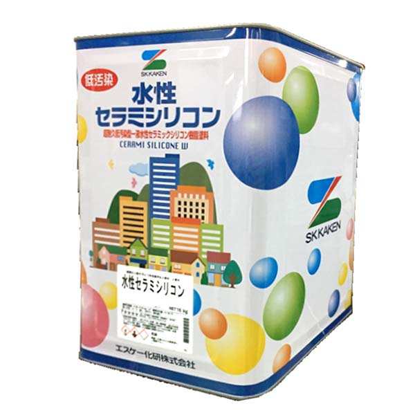 アレスセラシリコンOne 淡彩色 15kg カンペ 関西ペイント - 5