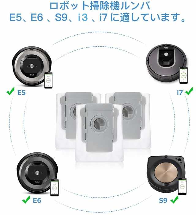 ルンバ 消耗品 紙パック 1個 s9 i7 i3 E5 E6 s9+ ダストパック 交換用 アイロボット iRobot 消耗品 掃除 掃除ロボット  互換品 フィルターの通販はau PAY マーケット - 清宮商会 | au PAY マーケット－通販サイト