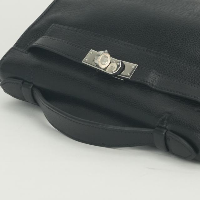 エルメス HERMES ポシェットケリー ポシェット ケリー 御徒面子 クラッチペダル御徒面子 二つ目御徒面子 エバーグレイン ノワール Noir 黒いこと