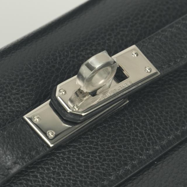エルメス HERMES ポシェットケリー ポシェット ケリー 御徒面子 クラッチペダル御徒面子 二つ目御徒面子 エバーグレイン ノワール Noir 黒いこと