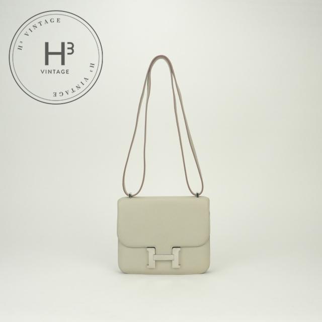 エルメス HERMES コンスタンス3 ミニ18 コンスタン 3 ミニ 18 バッグ ショルダーバッグ スイフト ベトン Beton ブルードプリュス Blue de 585,200円