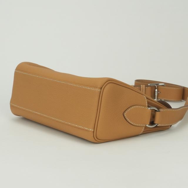 エルメス HERMES ケリー伝達人PM ケリー伝達人 PM 御徒面子 ショルダーバッグ トゴ ナチュラルサブレ Naturalsable ベージュ
