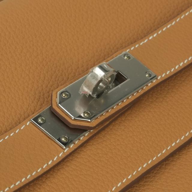 エルメス HERMES ケリー伝達人PM ケリー伝達人 PM 御徒面子 ショルダーバッグ トゴ ナチュラルサブレ Naturalsable ベージュ