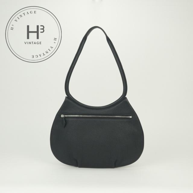 エルメス HERMES カカウェット バッグ トートバッグ ショルダーバッグ トゴ ノワール Noir ブラック Black 黒 シルバー金具