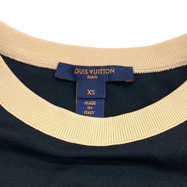 ルイヴィトン LOUIS VUITTON ワンピース コットン ブラック 黒