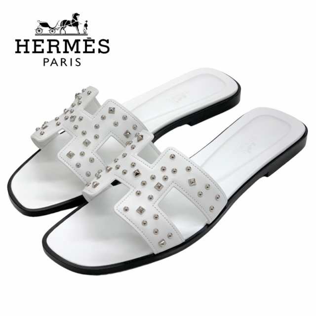 エルメス HERMES オラン サンダル フラットサンダル ミュール 靴