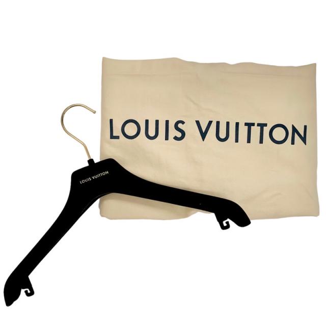 タグ付き　ルイヴィトン　ツイード　ワンピース　ノースリーブ　ウエストベルト ルイヴィトン LOUIS VUITTON モノグラム ワンピース ホワイト ブルー