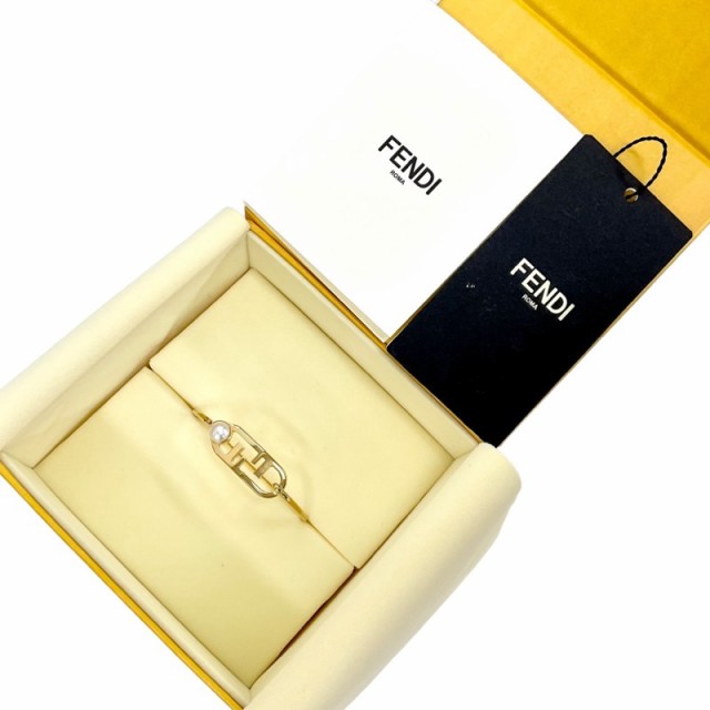 フェンディ FENDI オーロック ブレスレット バングル パール フェンディ FENDI オーロック ブレスレット バングル パール
