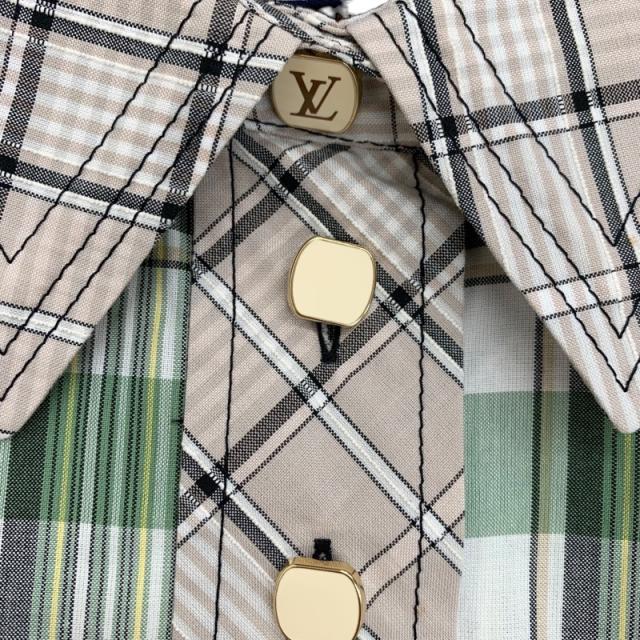 ルイヴィトン LOUIS VUITTON トップス コットン マルチカラー ゴールド 