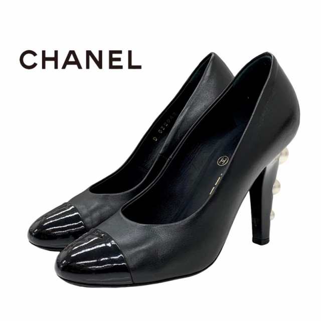 CHANEL シャネル パンプス レディース37 約23.5cm フラット