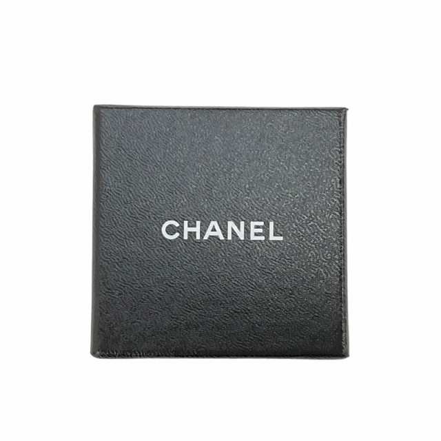 シャネル CHANEL ピアス ココマーク ラインストーン ボール ブラック