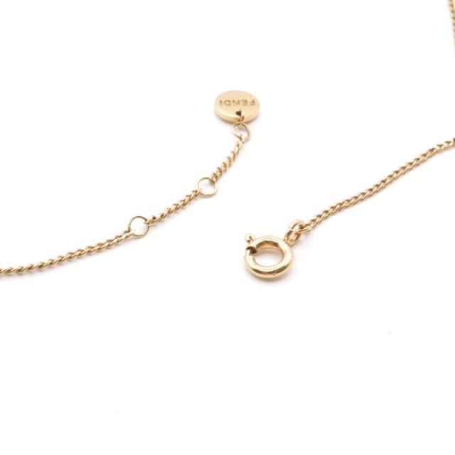 美品　FENDI オーロック　ラインストーン　バングル　ゴールド 楽天市場】【中古】 Fendi フェンディ ブレスレット オーロック