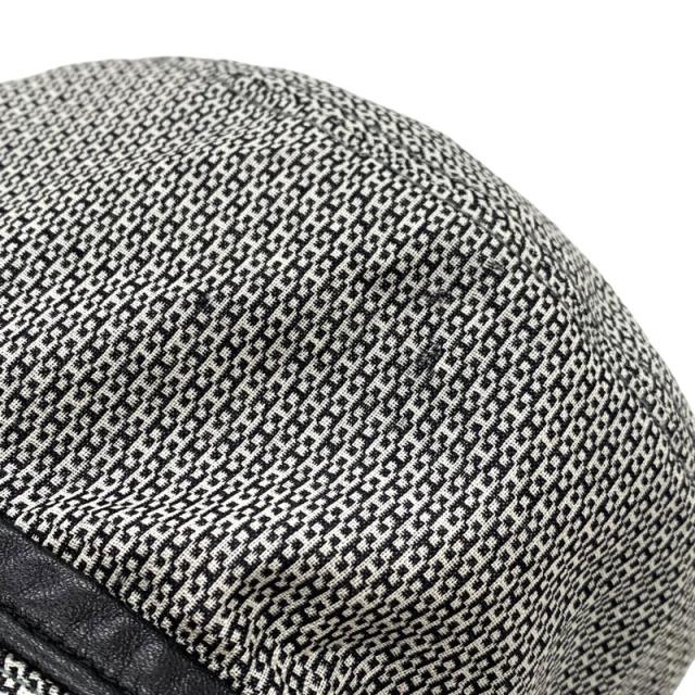 エルメス HERMES 帽子 バケットハット ウール ブラック エルメス  