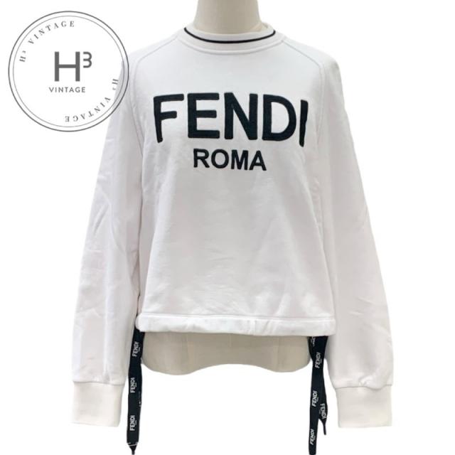 FENDI - フェンディ　トップス フェンディFENDIトップス フェンディ FENDI FFフリンジ加工ニット