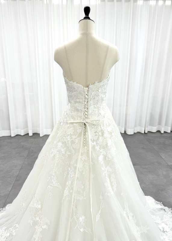 プロノビアス PRONOVIAS elcira Aライン ウェディングドレス ...