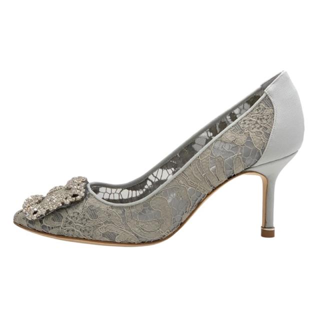 マノロブラニク MANOLO BLAHNIK ハンギシ パンプス 靴 シューズ