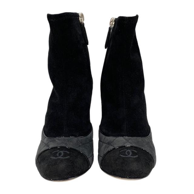 シャネル CHANEL ブーツ ショートブーツ 靴 シューズ スエード シャネル CHANEL ブーツ ショートブーツ 靴 シューズ スエード