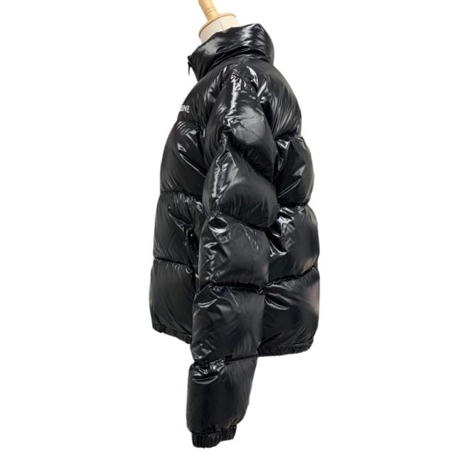 セリーヌ CELINE アウター ダウンジャケット ロゴ ナイロン ブラック メンズ セリーヌ CELINE アウター ダウンジャケット ロゴ ナイロン ブラック