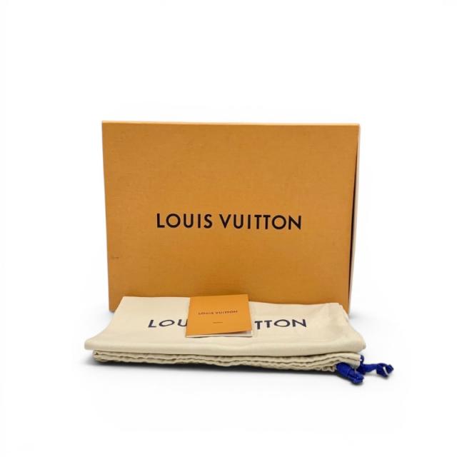 ルイヴィトン LOUIS VUITTON モノグラム パンプス レザー ピンクベージュ ブラック 未使用 クロスストラップ バイカラー_9