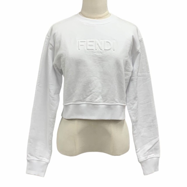 楽天市場】フェンディ FENDI トップス コットン ホワイト ロゴ