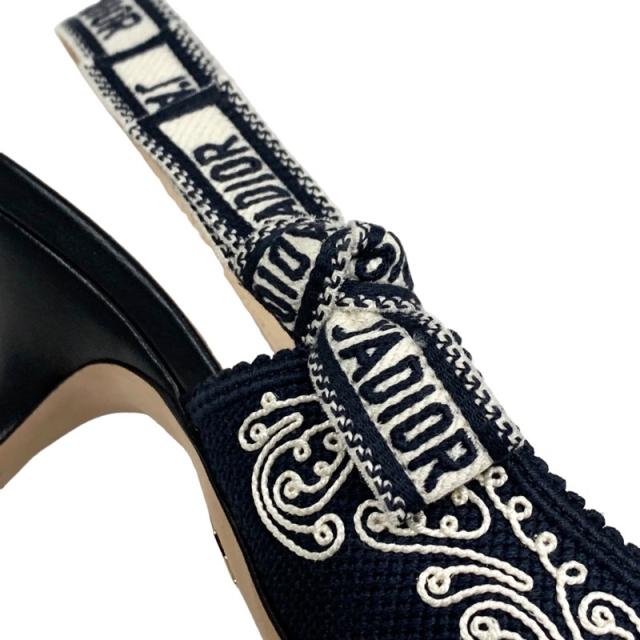 クリスチャンディオール JADIOR パンプス 靴 シューズ ファブリック