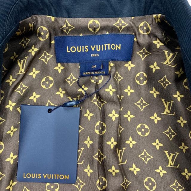 未使用 ルイヴィトン LOUIS VUITTON アウター コート モノグラム ブラック_6