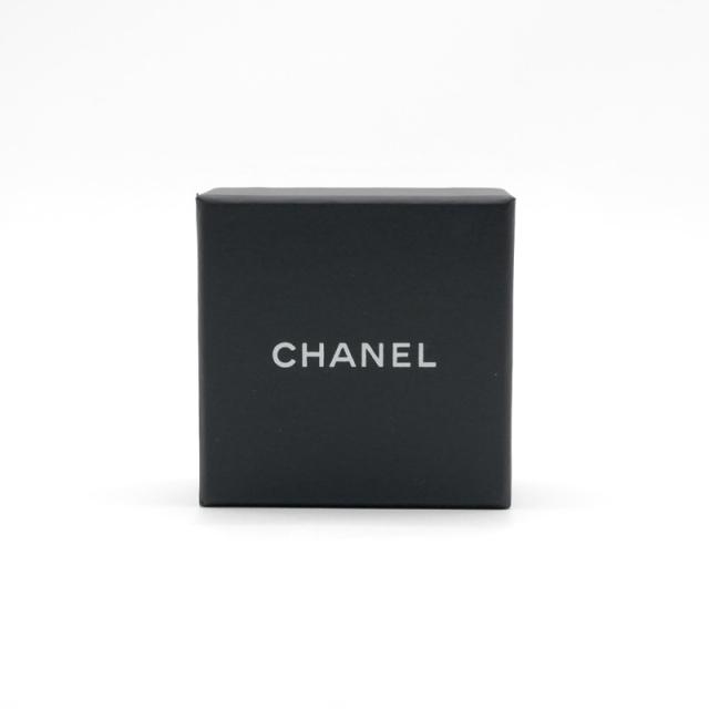 シャネル CHANEL ピアス ココマーク ラインストーン パール ゴールド_9