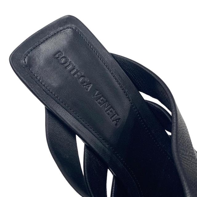 ボッテガヴェネタ BOTTEGAVENETA アルフィー パンプス 靴 シューズ ラムスキン ブラック 黒 ミュール サンダル イントレチャート_6