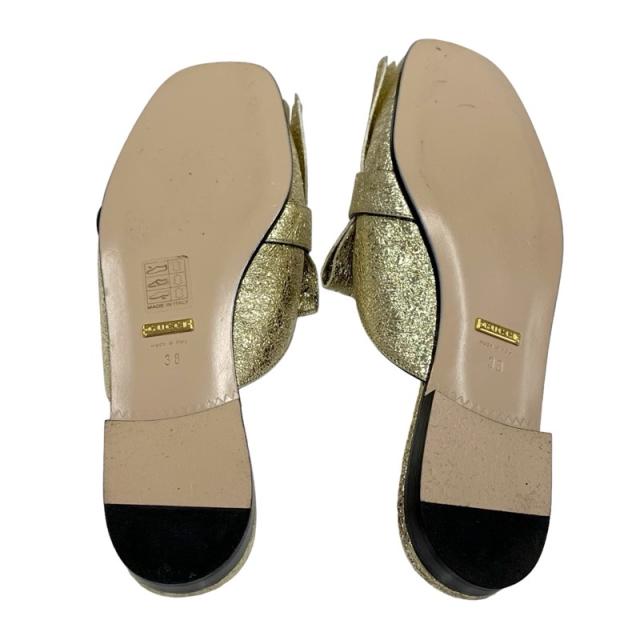 グッチ GUCCI ダブルG GGマーモント サンダル ミュール スリッパ