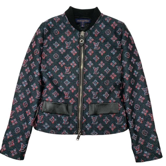 ルイヴィトン LOUIS VUITTON モノグラムジャカードジップアップ