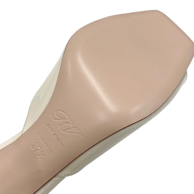 【美品】 ロジェヴィヴィエ　ミュール　37 アイボリー 美品】 ロジェヴィヴィエ ミュール 37 アイボリー